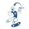 OCEAN PARK - TEE-SHIRT POPEYE SKATER