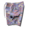 Short de bain - MINDS EYE 17.5" ECOLASTIC - VISSLA