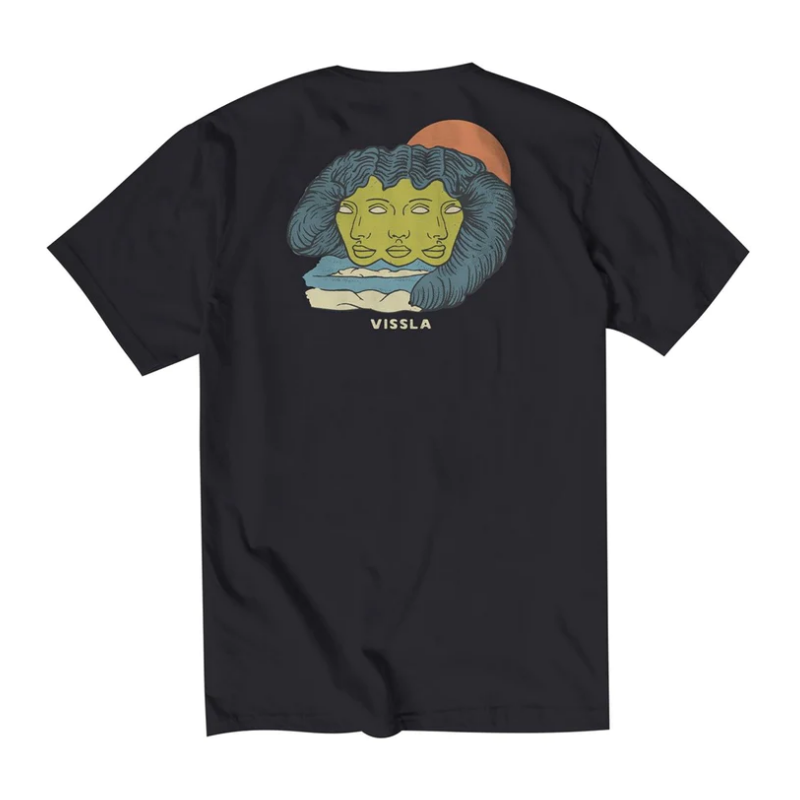 VISSLA - SIRENS SONG ORGANIC PKT TEE