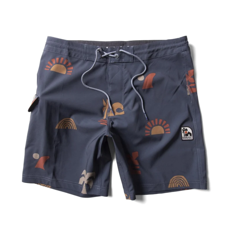 Short de bain - ECOLOGY CENTER SURF FARM 17.53 BOARDSHORT - VISSLA