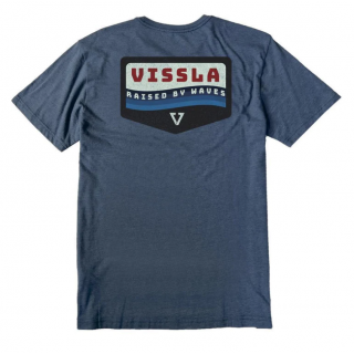 VISSLA - WAVY HEATHER TEE
