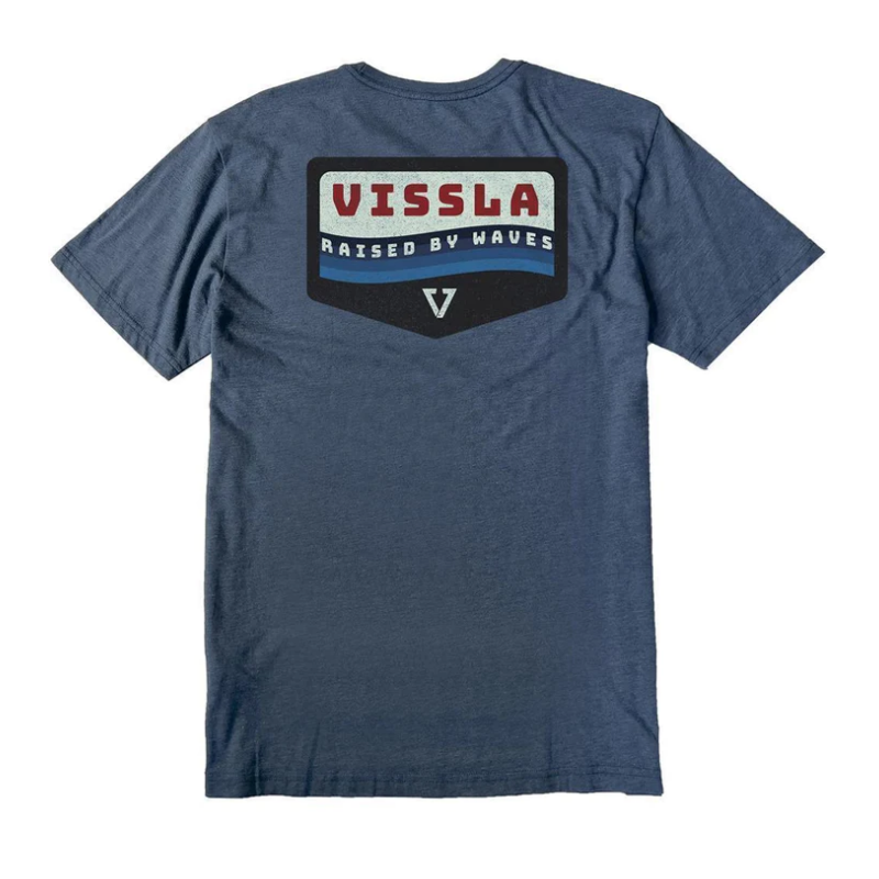 VISSLA - WAVY HEATHER TEE